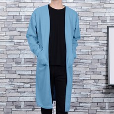 TOWNCLO 男款 R 針織長版開襟衫