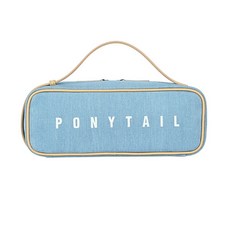 PONYTAIL 2021 ENTAME 高爾夫長款收納包, 丹寧米色