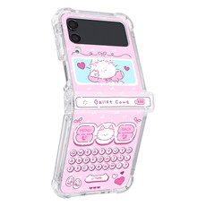 유스픽 힌지 커버 에어룸 젤하드 디자인 투명 휴대폰 케이스