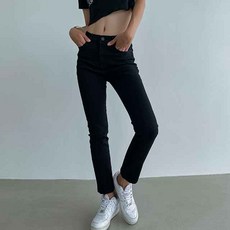 madsister Berryjean 大尺碼彈性直筒褲