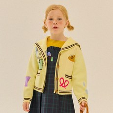 LIEBELLO 女童野餐圖案開襟衫