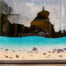 소니오 뷰티풀 네이처 인테리어 스티커, 10 웨이브