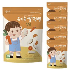 MOMSMI 米餅, 胡蘿蔔口味, 20g, 6包