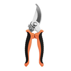 로커스 다용도 원예 가위 곡선 오렌지, 1개