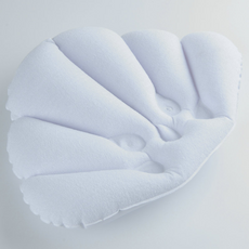 B-twin 浴室用品 沐浴枕頭 33 x 27 x 6 cm, 白色, 1個