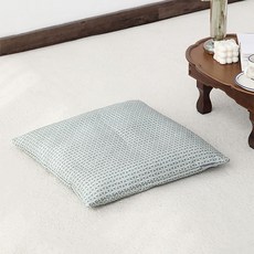 韓國 amante Monorug坐墊套, 灰色的