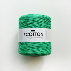 Linea The Cotton 粉精棉編織線 260m 200g, 1個, 902 綠色
