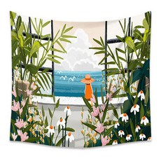 풍경 일러스트 태피스트리, TYPE1