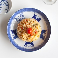 니코트 큐티네코 파스타 접시, 혼합색상, 1개