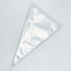 Joeun Chemical 韓國產不易破裂塑膠單張擠花袋 61.5 x 32 cm, 透明, 100個