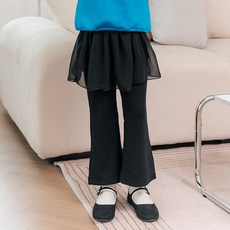 Lalaamang 雪紡層次靴型褲