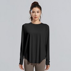Lovroco 寬鬆版孕婦瑜珈長袖T恤