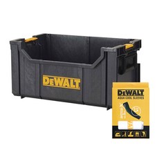 DEWALT 得偉 開放式工具箱 DS280 DWST08205+涼感袖套 隨機出貨, 1組