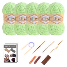 alize 毛線DIY工具組 5球, 1套, 41淺綠色