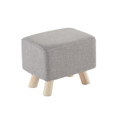 다니카 사각 스툴 발받침대 소, 그레이