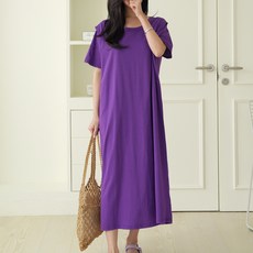 Ebesso 孕婦哺乳短袖連身裙