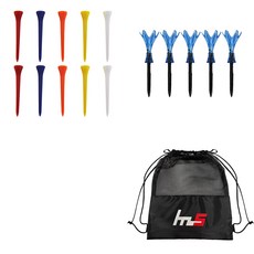 NAYASTYLE 塑膠球梯 10入 + ABS球梯 5入 + 收納袋組, GFYP-167-3+165-6PU