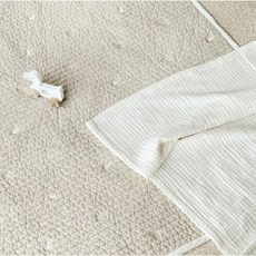 Dot to Dot x Marolot Baby 被子刺繡絎縫墊嬰兒床墊, 鴨子, 1個