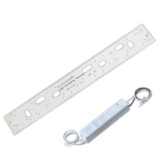 SMDTECH三星LED模組組 1號 S6 540*70mm 25W+KC轉換器, 日光色, 1套