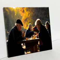 HTTP 瓷磚 下棋的老人 C1949, 1個