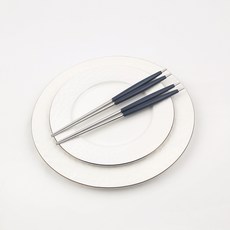 Bogen 萬寶龍可愛餐具真空筷子, 2個, 藍色