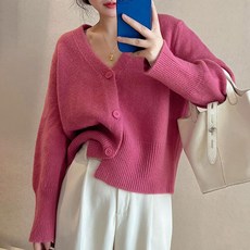 LUNA GIRL 女款 Retabi V領開襟衫