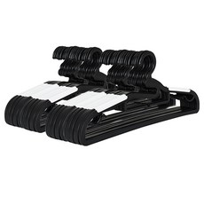 컴포즈하우스 韓國製造防滑衣架, 50個, 黑色