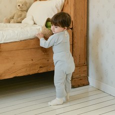 말랑하니 유아용 밤부소프트 9부 실내복 상하의 세트