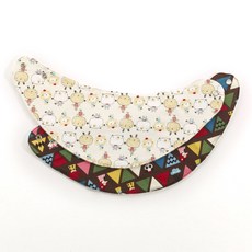 KKAKKUNGNORITER Peek-a-boo Playground 兒童刺繡香蕉圍巾圍兜 2 件 D 套組