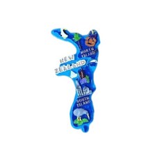 세계 여행 컬렉션 냉장고 자석, 오세아니아뉴질랜드지도