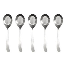 Williv 304 Sten Gaio 餐具烏冬勺長, 銀, 5個