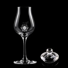 크로스노 별자리 컬렉션 아방가르드 위스키 테이스팅 글래스 125ml 6 처녀자리 + 마텐더 유리캡 세트, 1세트