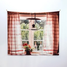 모노니크 윈도우 감성 패브릭 포스터