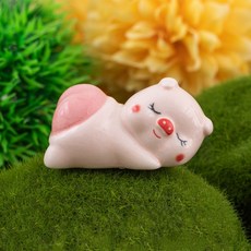 可愛動物筷架 4號, 4個, 粉紅色