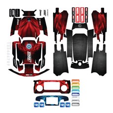 STEA DJI Mavic 2 貼紙 貼膜 鐵人 貼紙無人機專用貼紙, 標記 43, 1個