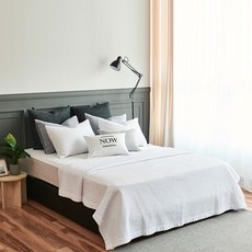 Sofraum 素色床墊毯, 白色