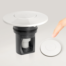 Jeil 浴缸洗臉盆所有適合水塞白色, 1個