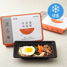 마켓로드 우삼겹 비빔밥 (냉동), 300g, 2개