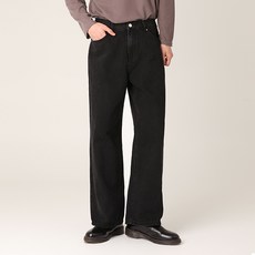 엠엔씨 남성용 빅사이즈 와이드 청바지 MDIP503KD