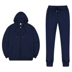 웨닐 남성용 무지집업 조거세트 WUD_0006