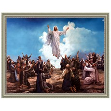 이요한 화백 캔버스 성화 29 승천하시다 2, 실버2