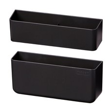 litem. 里特 磁吸式雨傘架套裝, SYSMAX MYROOM壁掛式雨傘架, 深灰色, 2入1組, 1組, 上端190 x 55 x 50mm + 下端188 x 55 x 82mm