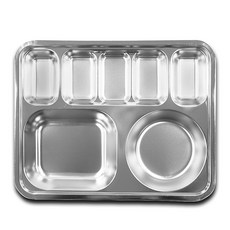 Cheonseongjeongmil CS不銹鋼5配菜, 單色