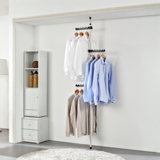 室內單層掛衣架, 混合色