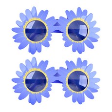 cleanis 太陽花派對太陽眼鏡, 藍色, 2個