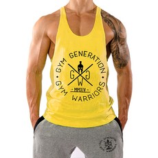 GymGeneration 男士健身肌肉版型無袖T恤
