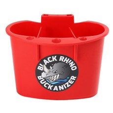 Black Rhino 黑色貼紙 水桶掛桶, 2.7L, 紅色