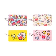 STUDIO EIGHT BT21扣環單字卡 70張, 隨機出貨, 4入