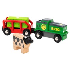 美國 BRIO 農場電動火車玩具 36018, 混合色