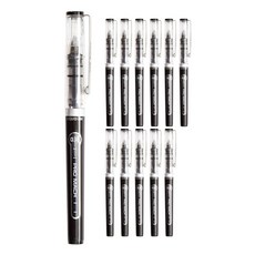 morning glory Pro Mach 筆 0.38mm, 黑色, 12個